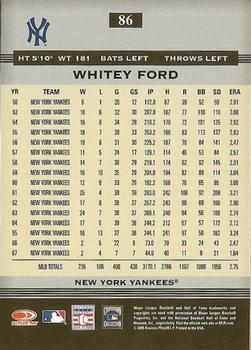 2005 Donruss Greats #86 Whitey Ford Back