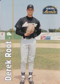 1995 Multi-Ad Auburn Astros #3 Derek Root Front
