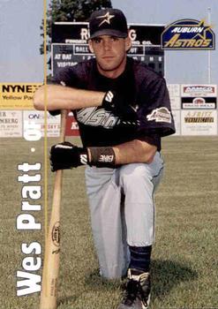 1995 Multi-Ad Auburn Astros #10 Wes Pratt Front
