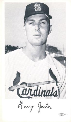 1965 St. Louis Cardinals Photocards #NNO Larry Jaster Front
