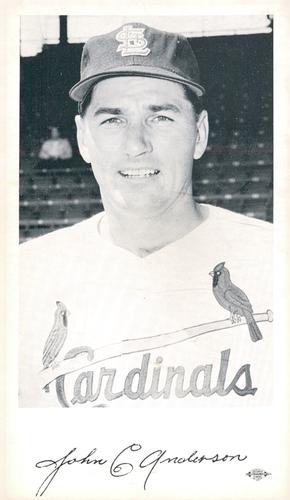 1962 St. Louis Cardinals Photocards #NNO John Anderson Front