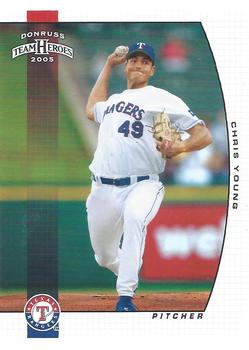 2005 Donruss Team Heroes #434 Chris Young Front
