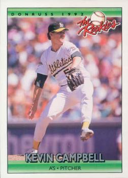 1992 Donruss The Rookies #21 Kevin Campbell Front