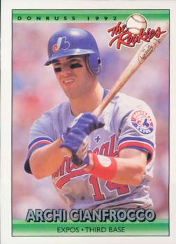 1992 Donruss The Rookies #24 Archi Cianfrocco Front