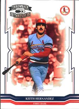 2005 Donruss Throwback Threads #288 Keith Hernandez Front