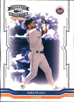 2005 Donruss Throwback Threads #31 Mike Piazza Front