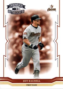 2005 Donruss Throwback Threads #5 Jeff Bagwell Front