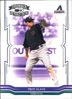2005 Donruss Throwback Threads #82 Troy Glaus Front