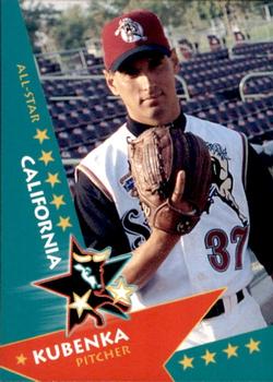 1997 California/Carolina League All-Stars #12 Jeff Kubenka Front