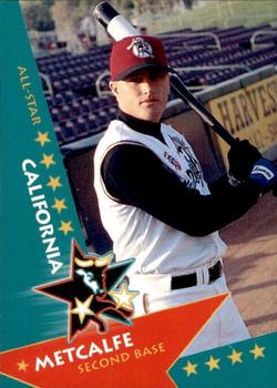 1997 California/Carolina League All-Stars #18 Mike Metcalfe Front