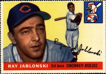 1955 Topps Stamps #NNO Ray Jablonski Front