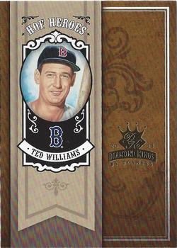 2005 Donruss Diamond Kings - HOF Heroes Non-Canvas #HH-5 Ted Williams Front
