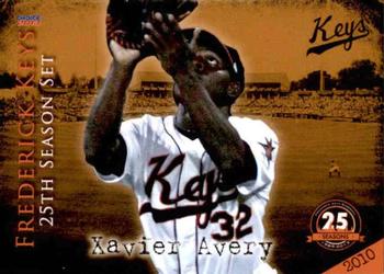 2013 Choice Frederick Keys 25th Anniversary #04 Xavier Avery Front