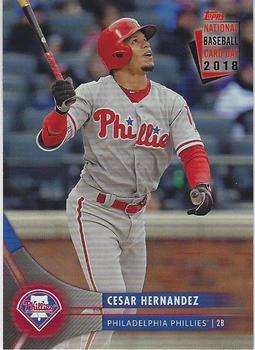 2018 Topps National Baseball Card Day - Philadelphia Phillies #PH-9 Cesar Hernandez Front