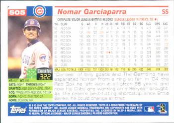 2005 Topps #505 Nomar Garciaparra Back