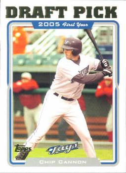2005 Topps #684 Chip Cannon Front