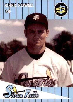 1993 Sioux Falls Canaries #5 Chris Powell Front