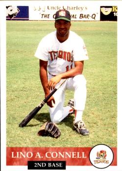 1994 Collect-A-Sport San Antonio Tejanos #4 Lino A. Connell Front