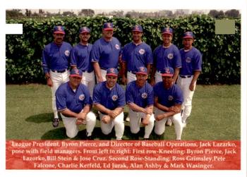 1994 Collect-A-Sport San Antonio Tejanos #29 Jack Lazorko / Byron Pierce Front