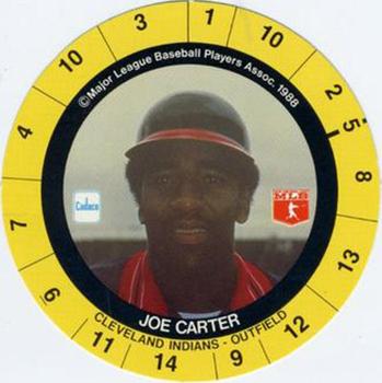 1989 Cadaco Discs - Back Variation #NNO Joe Carter Front