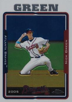 2005 Topps Chrome #282 Nick Green Front