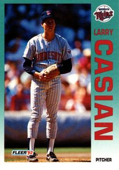 1992 Fleer #199 Larry Casian Front
