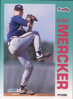 1992 Fleer #363 Kent Mercker Front
