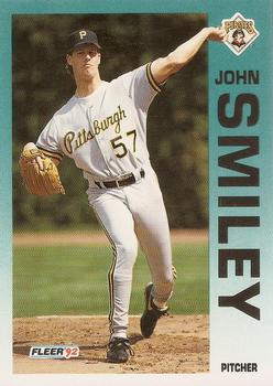 1992 Fleer #567 John Smiley Front