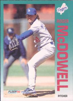 1992 Fleer #464 Roger McDowell Front