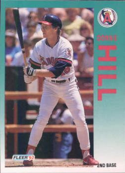 1992 Fleer #60 Donnie Hill Front
