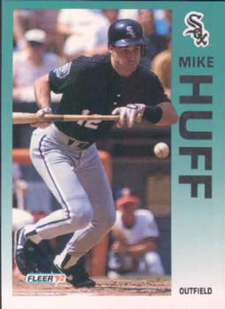 1992 Fleer #85 Mike Huff Front