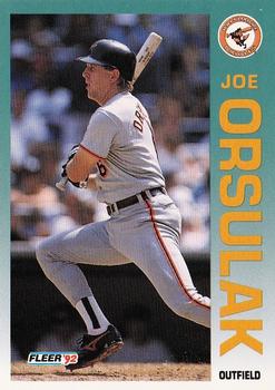 1992 Fleer #22 Joe Orsulak Front