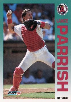 1992 Fleer #66 Lance Parrish Front