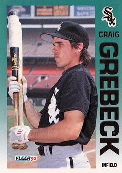 1992 Fleer #81 Craig Grebeck Front