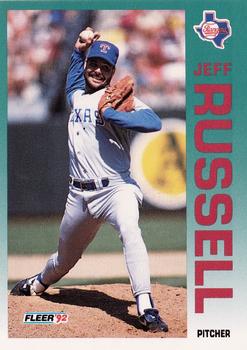 1992 Fleer #319 Jeff Russell Front