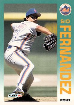 1992 Fleer #503 Sid Fernandez Front