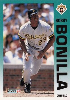 1992 Fleer #551 Bobby Bonilla Front