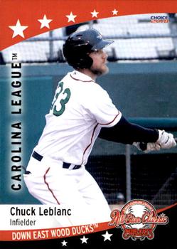 2018 Choice Carolina League All-Stars #11 Chuck Leblanc Front