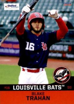 2018 Choice Louisville Bats #35 Blake Trahan Front