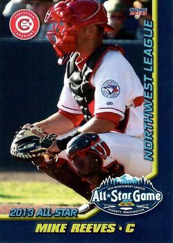 2013 Choice Northwest League All-Star Game #42 Mike Reeves Front