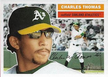 2005 Topps Heritage #14 Charles Thomas Front
