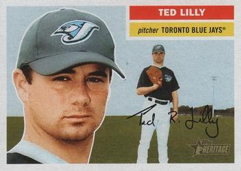 2005 Topps Heritage #168 Ted Lilly Front