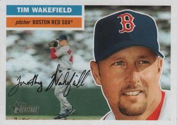 2005 Topps Heritage #302 Tim Wakefield Front
