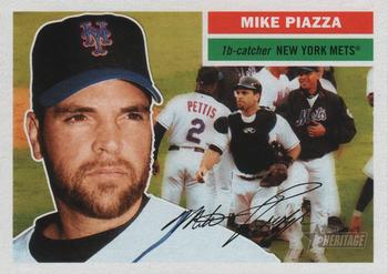 2005 Topps Heritage #350 Mike Piazza Front