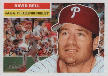 2005 Topps Heritage #366 David Bell Front