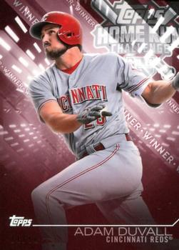 2018 Topps - Home Run Challenge Winners July (Red) #HRC-AD Adam Duvall Front