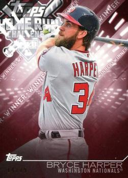 2018 Topps - Home Run Challenge Winners July (Red) #HRC-BH Bryce Harper Front