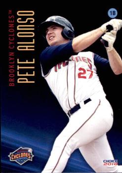 2016 Choice Brooklyn Cyclones #1 Pete Alonso Front