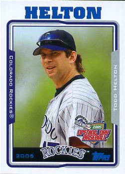 2005 Topps Opening Day #99 Todd Helton Front