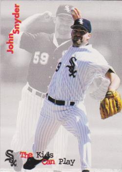 1999 Lemon Chill Chicago White Sox #4 John Snyder Front